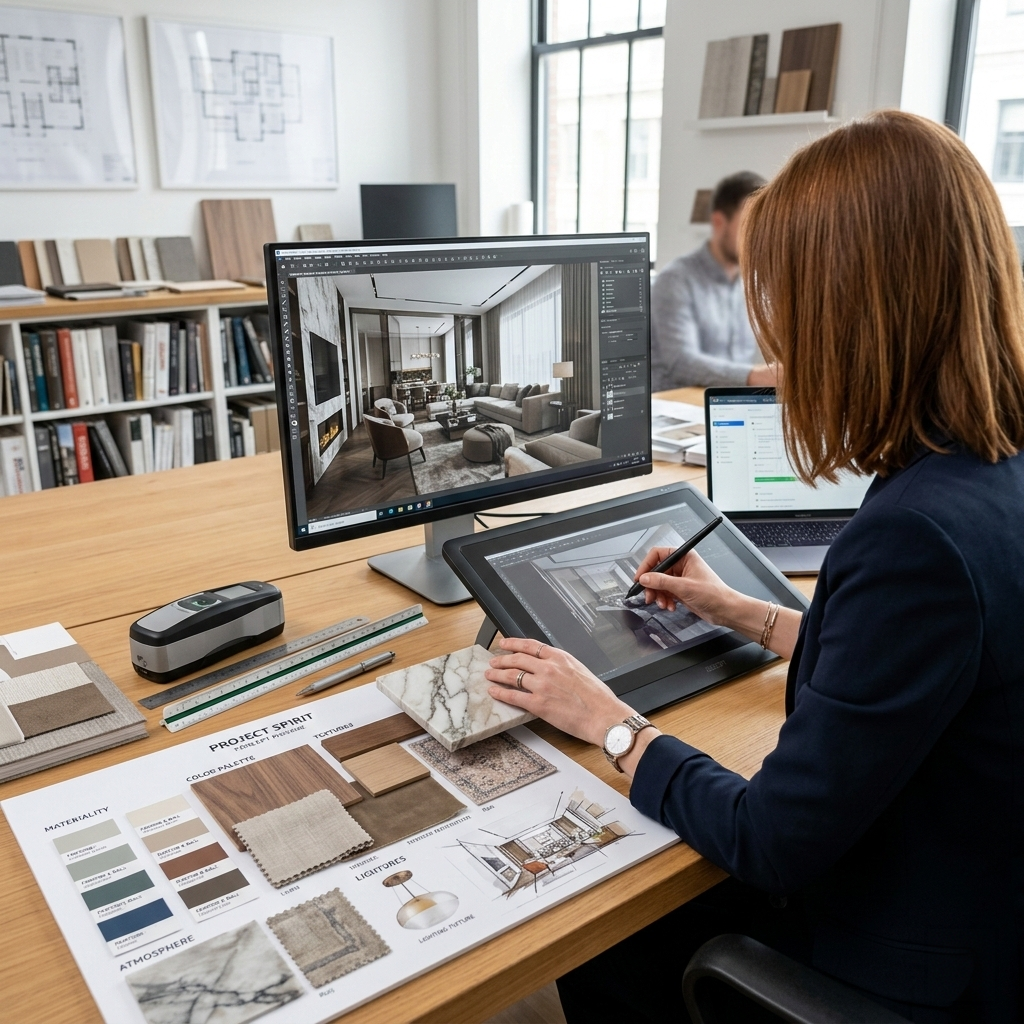 Mood Board & Konsept Geliştirme